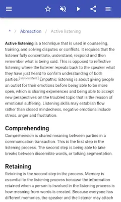 Psychological concepts android App screenshot 10